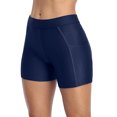 thumbnail image 1 of Charmo Women Swim Shorts with Pockets Solid Swim Board Shorts, 1 of 6