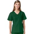 thumbnail image 1 of Liquidation Core par Maevn Haut d'Uniforme Sportif à Col en V Uni pour Femmes, 1 of 1