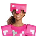 thumbnail image 2 of Minecraft Classic Pink Armor Girl's Costume, 2 of 4