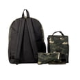 thumbnail image 2 of Jetstream 4pcs Full School Day Backpack set, Olive Green Camo, 2 of 3