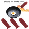 thumbnail image 1 of Poignée en Silicone à Isolation Thermique Antidérapante Poignée Manches Outil de Cuisine, 1 of 10
