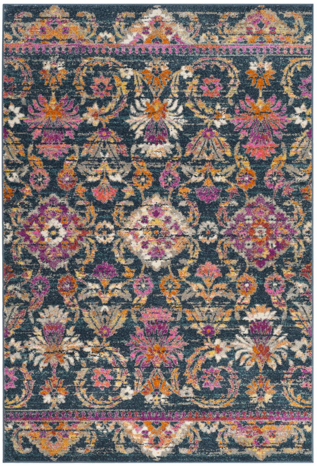SAFAVIEH Madison Cuthbert Floral Area Rug