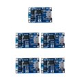 thumbnail image 2 of yingyy 1/2/5 Pcs 5V pour Micro Rechargeable USB 1A Lithium Lithium Battery Charger Module Battery Charger Module Charging Board 1pcs type 1 5Ensemble, 2 of 6