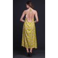 thumbnail image 3 of Bimba Floral Causal Long Dos Nu Licol Robe Femmes Imprimé BeachDress-Medium, 3 of 6