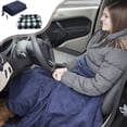 thumbnail image 1 of mtvxesu 12V Car Heating Blanket 58X43 Inch Removable Fleece Lining for Vehicles with Cigarette Lighter Plug, 1 Count, 1 of 7