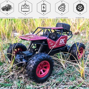 1/18 2,4GHZ 4WD Télécommande radio hors route RC Voiture ATV Camion d'escalade