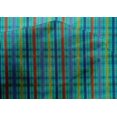 thumbnail image 3 of oneOone Cotton Silk Fabric Madras Check Decor Fabric Printed BTY 42 Inch Wide, 3 of 3
