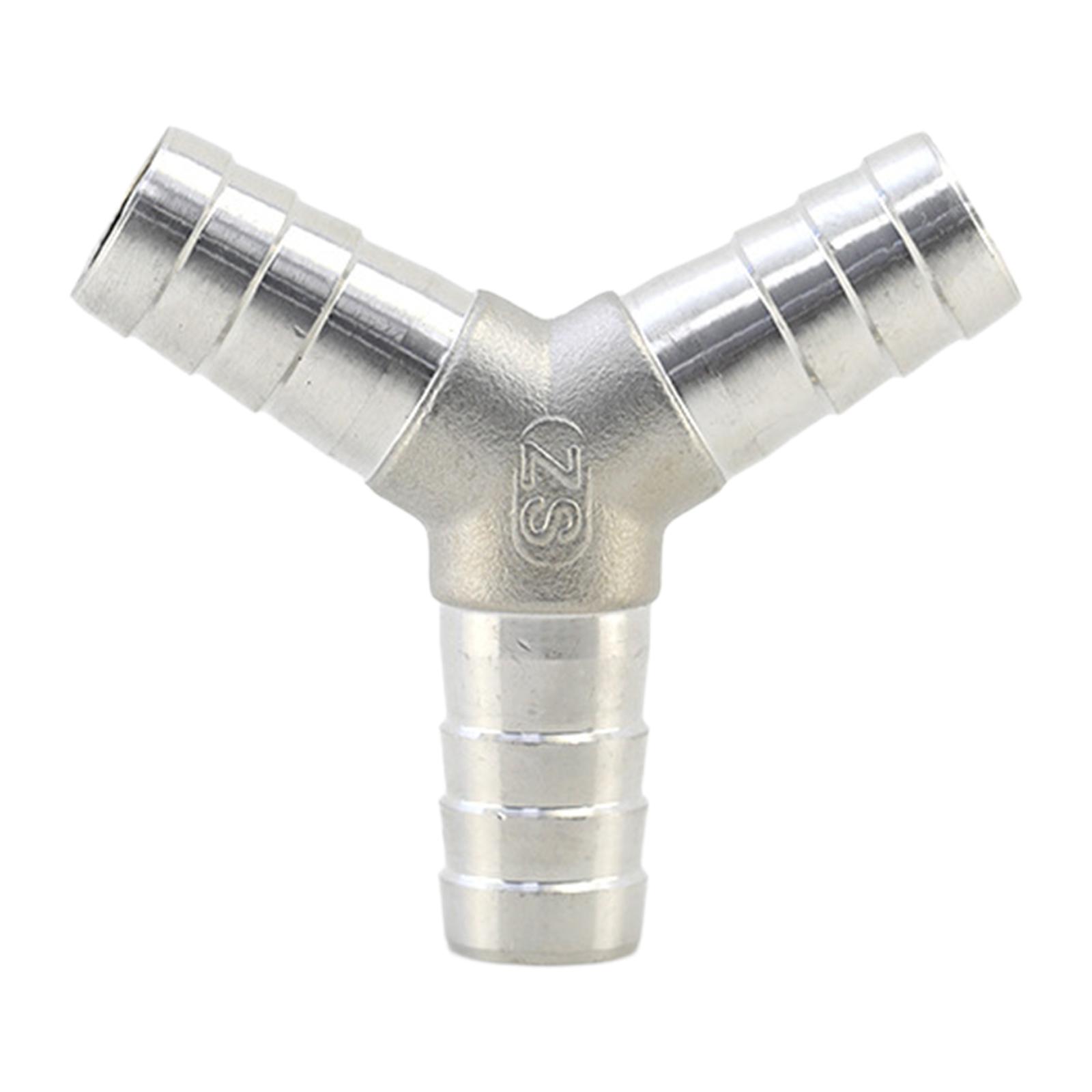 Fuel Pipe Fittings Y Shape Hose Connector 3 Way Gas Pipe Union Connector M6mm
