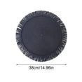 thumbnail image 3 of Tapis de Table Rond Tissé 38 cm Isolation Thermique Anti-Huile Imperméable Napperon pour Table à Manger Café Maison Restaurant, 3 of 5