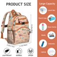 thumbnail image 4 of Tractor Student Backpack Adjustable Shoulder Straps Chest Buckle Lightweight Durable School Backpack, 4 of 5