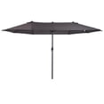 thumbnail image 1 of Outsunny 15' Double-Sided Patio Umbrella, 1 of 2