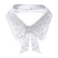 thumbnail image 4 of GUOOL Faux Collier Ras-du-Cou Décoratif Col à Revers Détachable Dentelle Faux Faux Collier A, 4 of 9