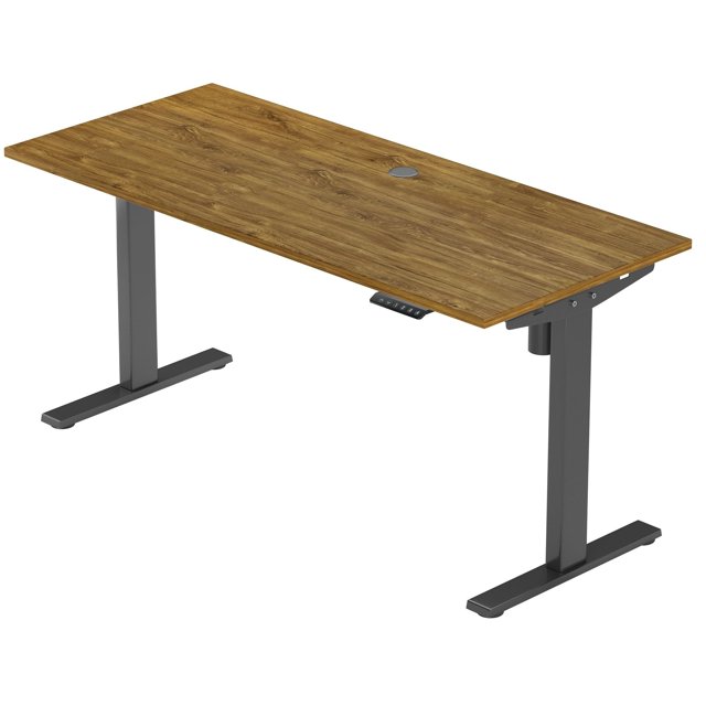 PROGRESSIVE DESK Standing DESK 48x30 - Hauteur Réglable Électrique Debout Bureau - Top d'Une Seule Pièce