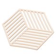 thumbnail image 1 of CAROOTU Hexagonal Table Isolation Multifonctionnel Résistant à la Chaleur Antidérapant Sous-Verres pour la Maison Cuisine Restaurant, 1 of 6