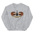 thumbnail image 1 of My Eyes Are Up Here Unisex Sweatshirt, 1 of 8