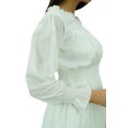 thumbnail image 4 of Bimba Robe Maxi Longue Décontractée en Coton pour Femme à Taille Smockée, 4 of 5