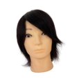 thumbnail image 4 of Xingzhi Man Mannequin Head Full Real Hair 3D for Dyeing Perming Curling Practice, 4 of 9
