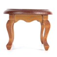 thumbnail image 2 of Miniature Teatable Coffee Table, European Retro Mini Dollhouse Furniture Small Exquisite Excellent Workmanship  For Kids Gifts For Dollhouse For Decoration Walnut Color,Mahogany, 2 of 8