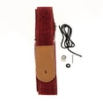thumbnail image 3 of serony Ukulele Strap Belt with PU Leather Ends for Ukuele 4 String Guitar Red, 3 of 9