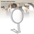thumbnail image 4 of Travel Magnifying Mirror, Travel Makeup Mirror with Light Portable Adjustable  for Bedroom, 4 of 7