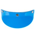 thumbnail image 1 of jinwen 3-Snap Visor Peak Open Face Sun Shade Protector Dark Blue, 1 of 8