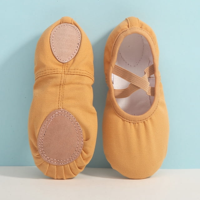 BYHONG Chaussures pour Enfants Chaussures de Danse Chaussures Chaudes de Danse Ballet Performance Chaussures d'Intérieur Yoga Chaussures de Danse Chaussures pour Enfants D 11.5 (Taille US)