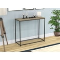 thumbnail image 1 of Safdie & Co. Console Table Dark Taupe, 1 of 6
