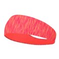 thumbnail image 1 of XASZHN Bandeaux Antidérapants pour Femmes Yoga Course Sport Résistant à la Transpiration Rouge Melon D\'eau_002 Taille Unique, 1 of 2