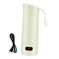 thumbnail image 1 of veasfak Travel Heating Cup Compact Portable Electric Kettle Leakproof Stainless Steel Fast Boiling Mini Tea Kettle With LCD Display And Adjustable Temperature Suitable for home office Green, 1 of 9