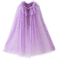 thumbnail image 1 of Rainbow Summer Cape Cloak for Girl Princess, 1 of 5