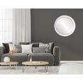thumbnail image 2 of Toronto Framed Mirror - Linen White, 2 of 6