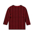 thumbnail image 5 of RXMEKW Chemise de Noël pour Garçons, Haut Imprimé à Manches 3/4 avec Encolure Ronde pour Enfants, 5 of 5