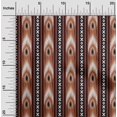 thumbnail image 1 of oneOone Cotton Flex Fabric Stripe & Geometric Ikat Print Sewing Fabric BTY 40 Inch Wide, 1 of 4