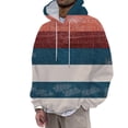 thumbnail image 4 of Chandail Sans Capuche pour Homme, Automne Hiver, Grande Taille, Mode, Coupe Ample, Col Rond, Chandail en Molleton, Vêtement, 4 of 4
