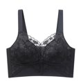 thumbnail image 4 of Timegard Bras for Women No Underwire Full Coverage High Support Adjustable Strap Lace Comfort Everyday Bra, 4 of 5