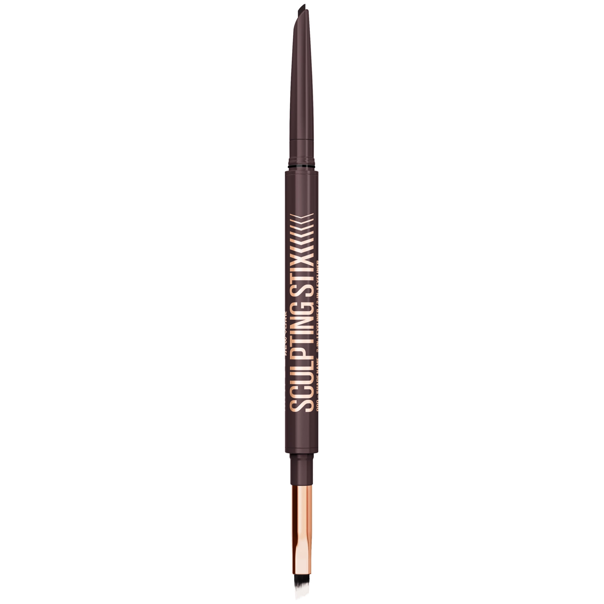 Maybelline Sculpting Stix Eyeliner 2-in-1 Dual Ended Liner Smooth Espresso 0.7G