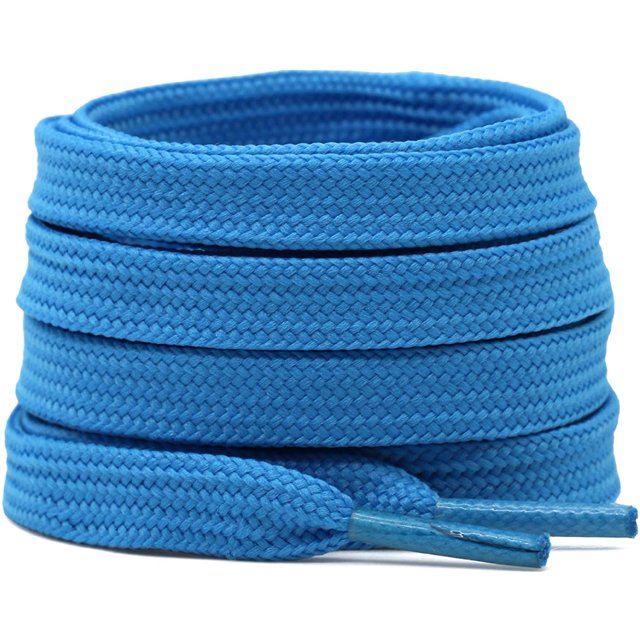 Solid Flat Shoelaces Hollow Thick Athletic Shoe Laces Strings 2 Pair