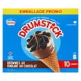 thumbnail image 3 of NESTLE DRUMSTICK Chocolate Fudge Brownie Frozen Dessert Cones, 3 of 11