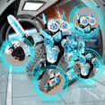 thumbnail image 4 of MesaSe Trousse de Construction de Robot Télécommandé 3-en-1 pour Enfants 398 Pcs, 4 of 5