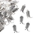 thumbnail image 2 of 100Pcs Alloy Boot-design Charms DIY Jewelry Bracelet Necklace Making Material, 2 of 7