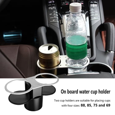 EGNMCR Car Gadgets Gifts, Car Accessories Car Double Cup Water Cup Beverage Ashtray Fixed Bracket Cup Portable Car Interior Organizer Car Water Cup cup holder