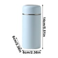 thumbnail image 3 of EGNMCR Tasse Isolée de Poche Mini Compacte en Acier Inoxydable 316 Tasse à Thé à la Mode et Portable Tasse d'Eau de Grande Valeur Tasse à Thé Isolée Tasse d'Eau en Acier Inoxydable, 3 of 6