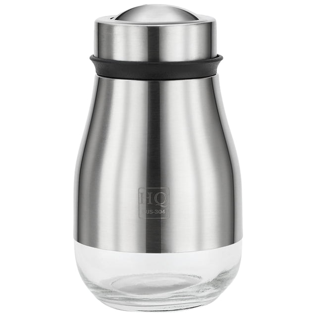 Oleegame 2 Pcs Rangement pour Produits Poivrière en Acier Inoxydable avec 3 Trous de Versement Réglables 110 ml pour Cuisine