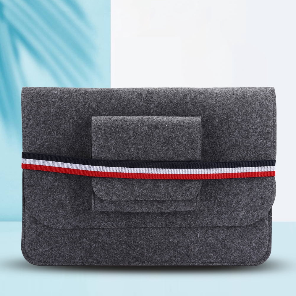 YLSHRF With Independent Small Bag Computer Bag, Universal Bag, Notebook Case, Black Wear-resistant For 13.3inch Laptop