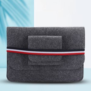 YLSHRF Avec sac informatique pour petit sac indépendant, sac universel, étui de carnet, résistant à l'usure noire 13.3inch portable