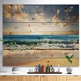 thumbnail image 2 of Design Art - Cloudy Sky and Vibrant Blue Sea, 2 of 5
