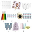 thumbnail image 4 of tredstone Thermal Paper Rolls Cash Register Receipt Portable Pocket Home Printer 3 rolls color paper, 4 of 6