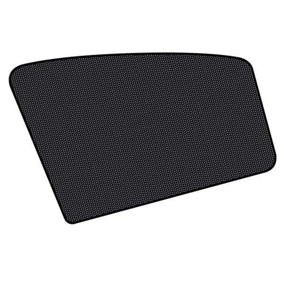 DYNWAVECA 2x Pare-Soleil Auto Voiture 20"x14 Pouces pour Bébé Bloc Latéral 99.79 % A & 99.95 % B - Côté Maille Offre Tout en Maintien de la Visibilité