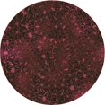 thumbnail image 1 of Ahgly Company Tapis Rond Lavable en Machine Intérieur Transitionnel Rouge Brun, 7 Pieds Rond, 1 of 7