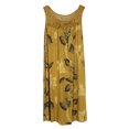 thumbnail image 1 of Birdeem Robe Sans Manches à Col Rond en Dentelle Imprimée pour Femmes Printemps/été, 1 of 3
